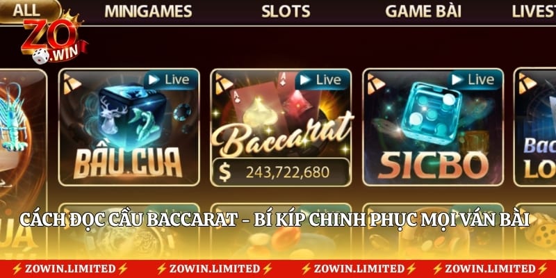 Cách Đọc Cầu Baccarat - Bí Kíp Chinh Phục Mọi Ván Bài